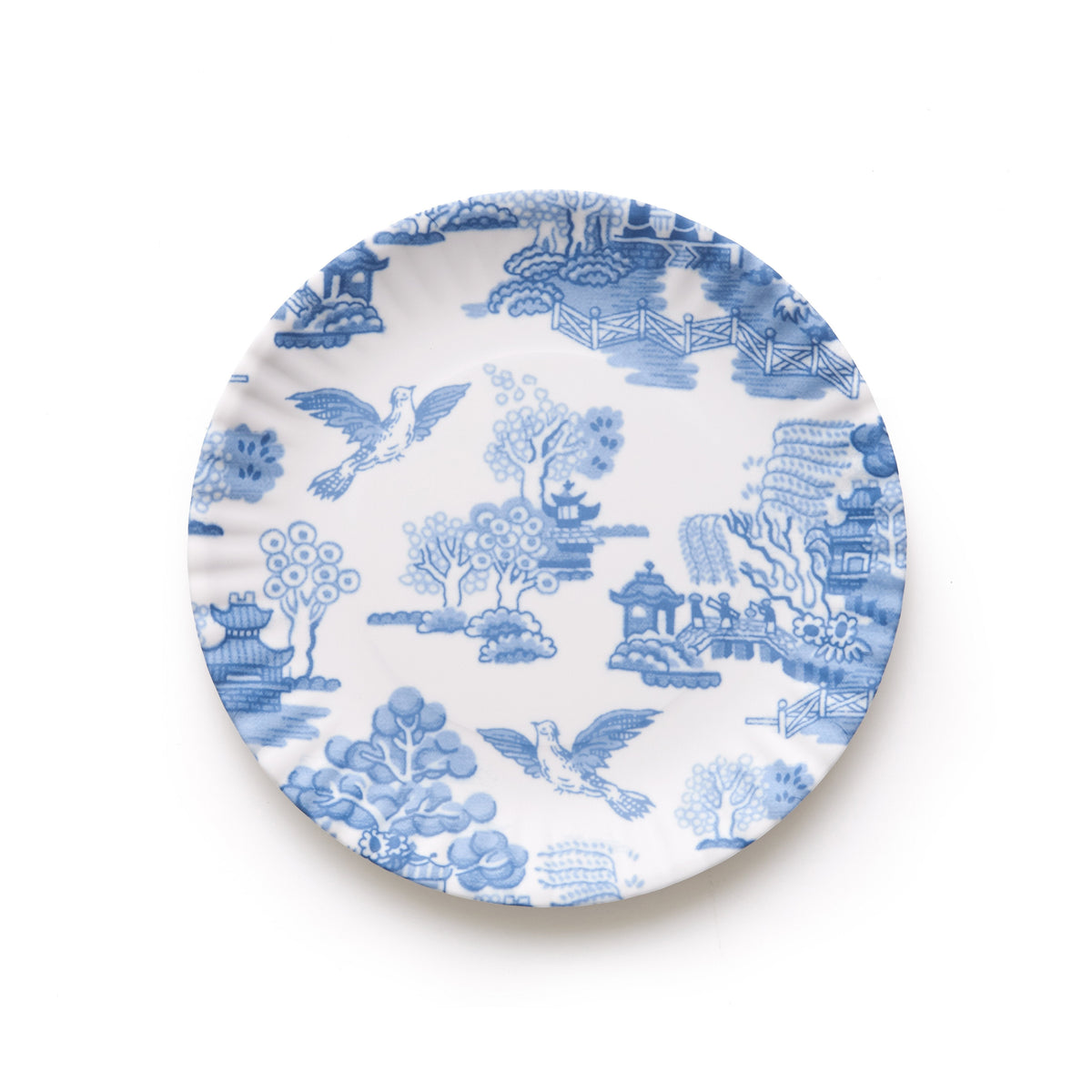 Dinnerware, Mixed Floral Melamine Plate Set II for Everyday Meals and Table Settings, Designed for Family Dining, Serving and Entertaining image 4