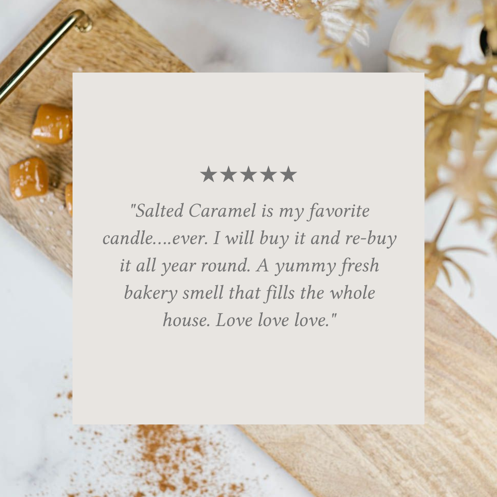 Decorative Candle, Salted Caramel 16 oz for Living Rooms, Bedrooms and Relaxing Evenings, Designed for Everyday Home Use image 4