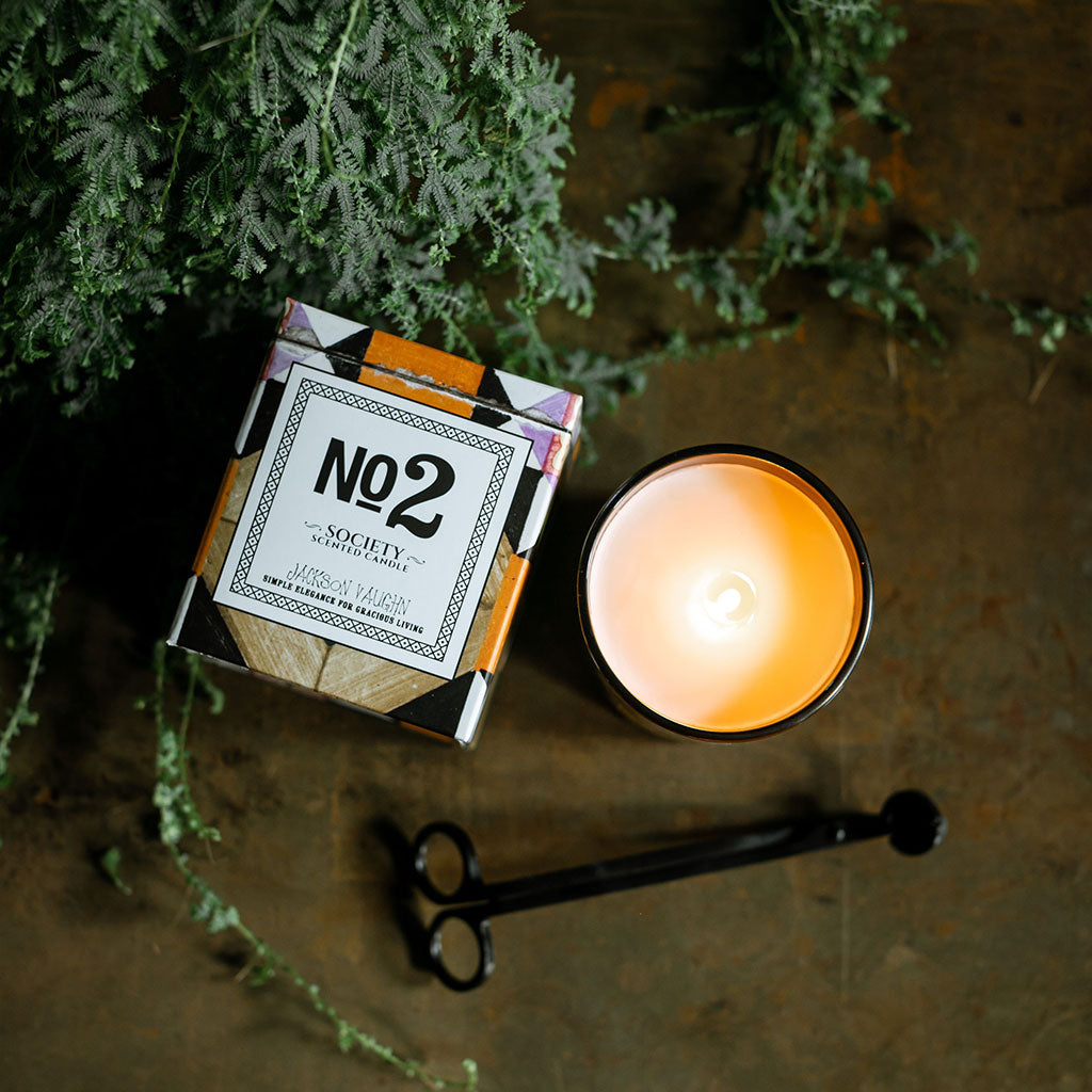 Decorative Candle, No. 2 Society for Entryways, Mantels and Everyday Home Ambience, Designed for Everyday Home Use image 4