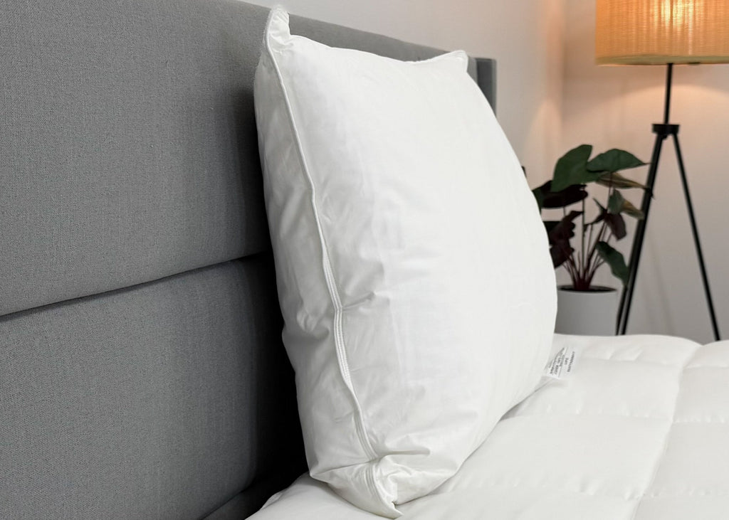 Bed Pillow, Etc. Fairfax Firm Polyester, Hypoallergenic Comfort for Sleeping, Reading and Bedroom Comfort, 4 Size Options image 4