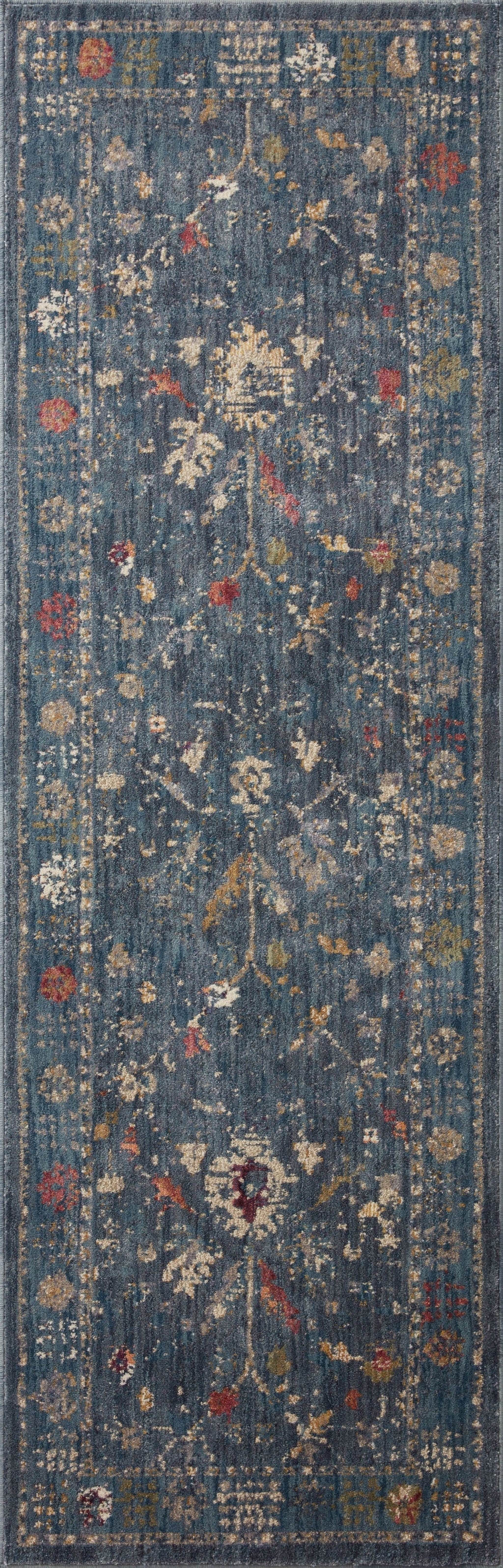 Area Rug, Giada GIA 06 Denim Multi for Living Rooms, Bedrooms and Entryways, 15 Size Options image 4
