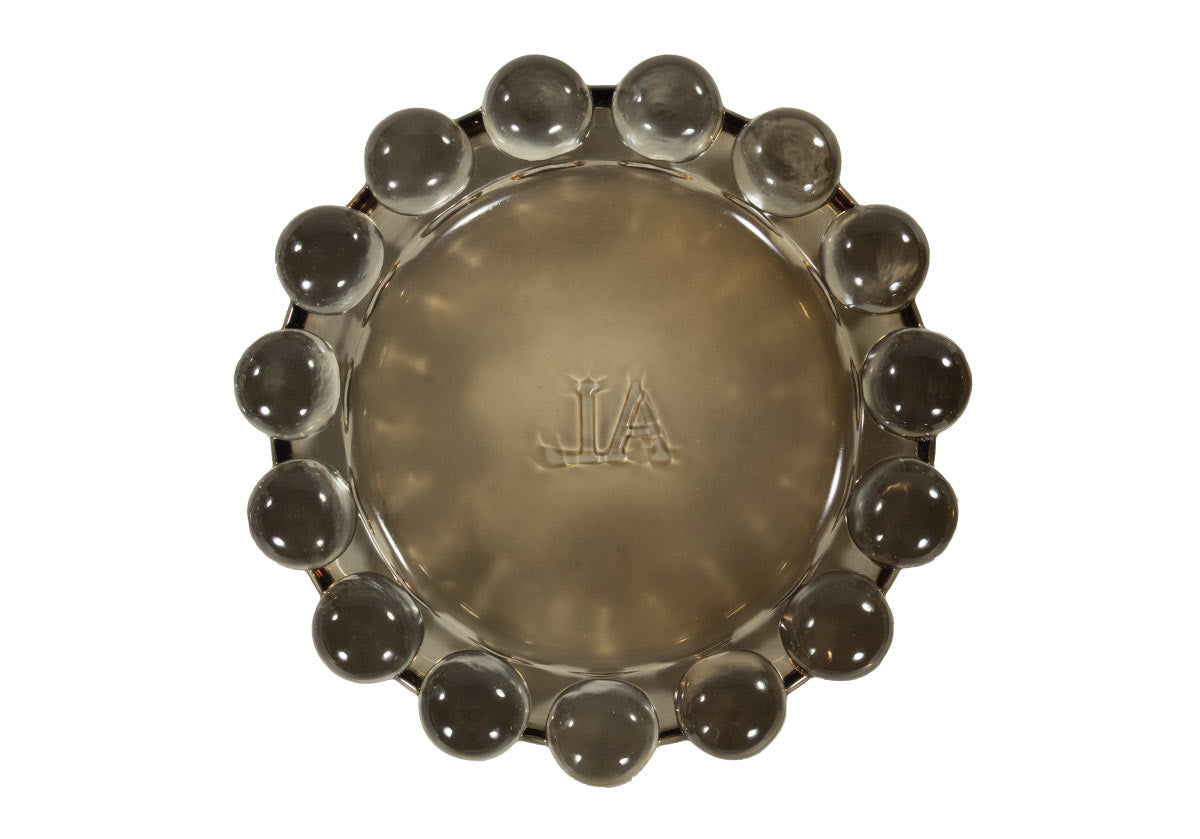 Candle Holder, BUBBLE DISH Large for Dining Tables, Candle Arrangements and Home Decor, 2 Sizes and 3 Colors image 4