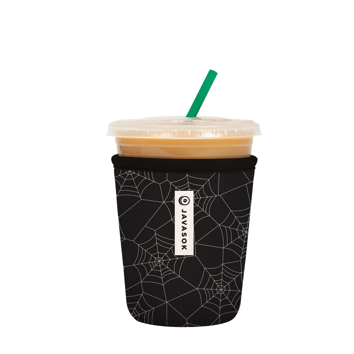 Reusable Cup Sleeve, Spidey Sense, Neoprene Construction for Iced Coffee, Cold Drinks and Condensation Control, 3 Size Options image 4