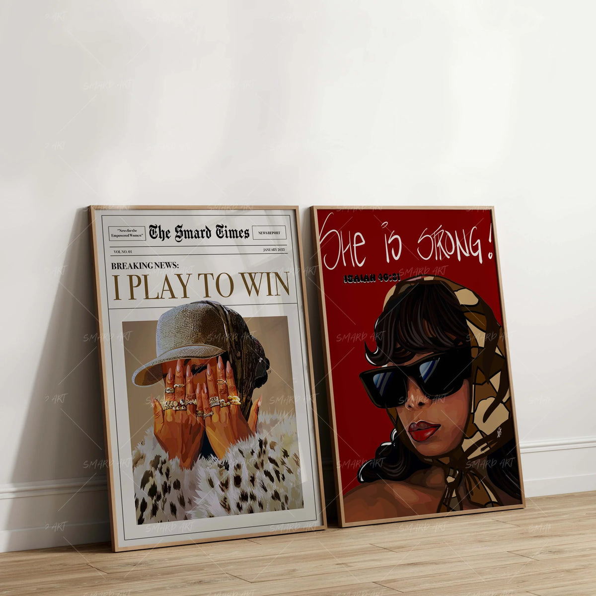 Wall Art Print, I Play To Win for Gallery Walls and Modern Room Decor, 4 Size Options, Designed for Living Rooms, Bedrooms and Home Offices image 4