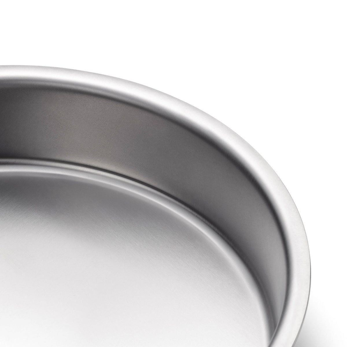 Stainless Steel Cake Pan, 9" Round with Handles, Stainless Steel Construction for Birthdays, Home Baking and Family Desserts image 4