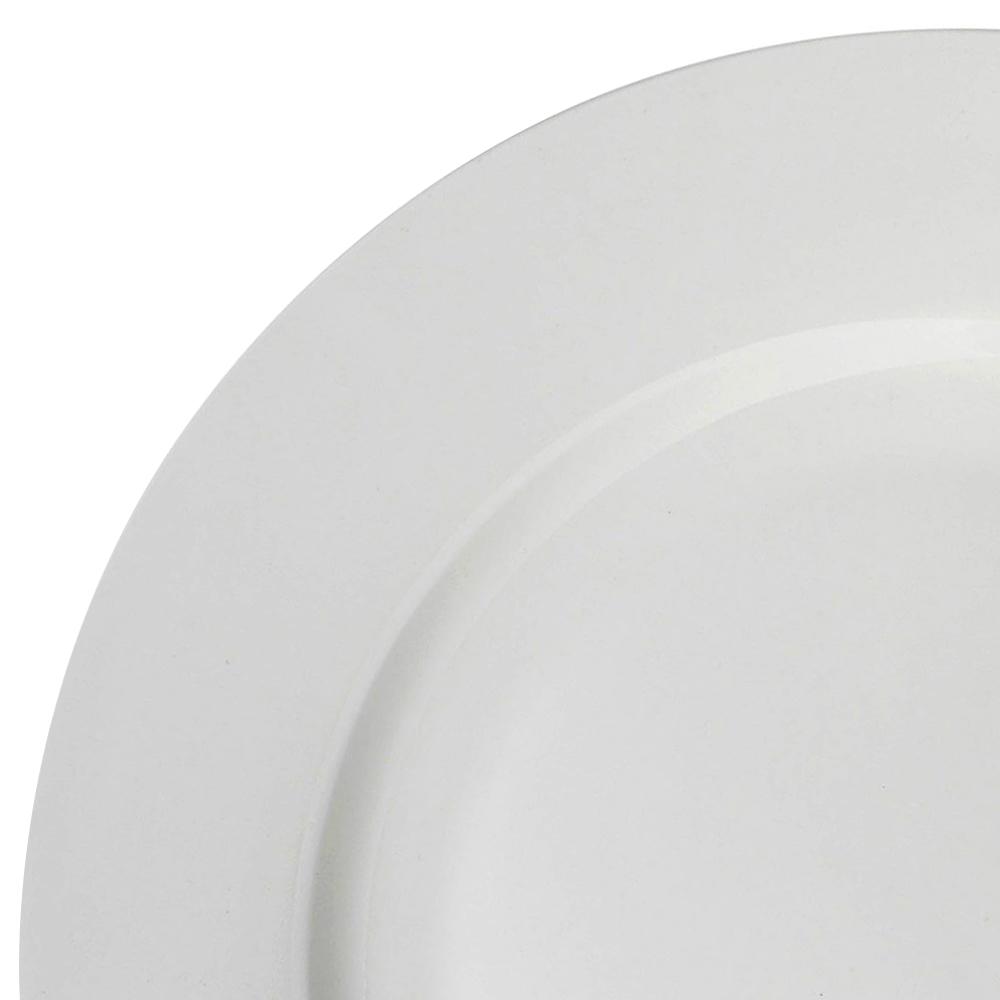 Dinnerware, Lucerne White 40 Piece Set, Service for 8, Lightweight Design for Everyday Meals and Table Settings image 4