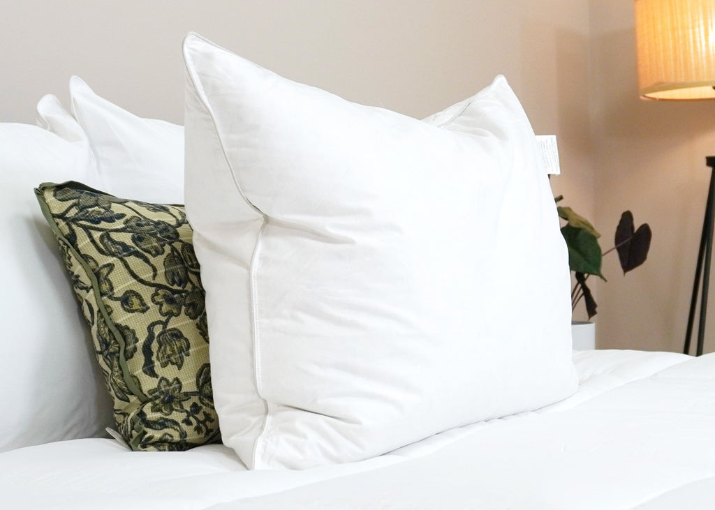 Bed Pillow, Down Dreams Classic Firm , Formerly Classic, Machine-Washable Care for Sleeping, Reading and Bedroom Comfort, 4 Size Options image 4
