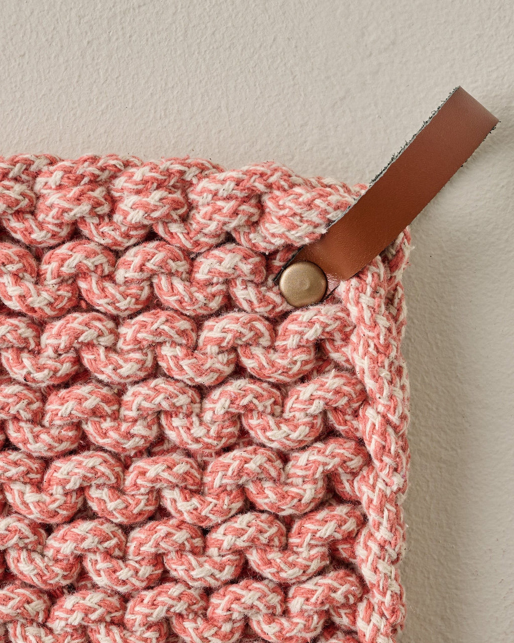 Kitchen Cookware, Heathered Hand Crocheted Pot Holder for Stovetop Cooking and Daily Meal Prep image 4