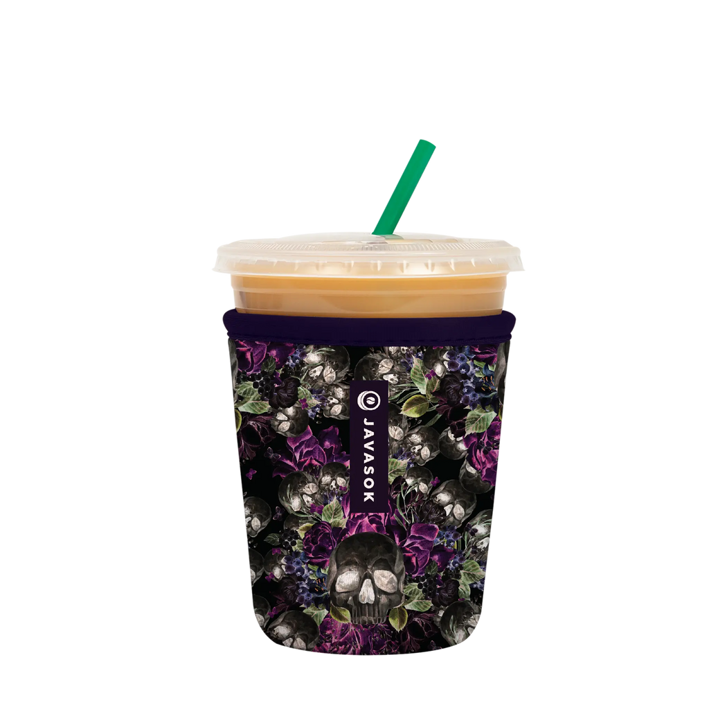 Reusable Cup Sleeve, After Dark, Lightweight Design, Neoprene Construction for Iced Coffee, Cold Drinks and Condensation Control image 4