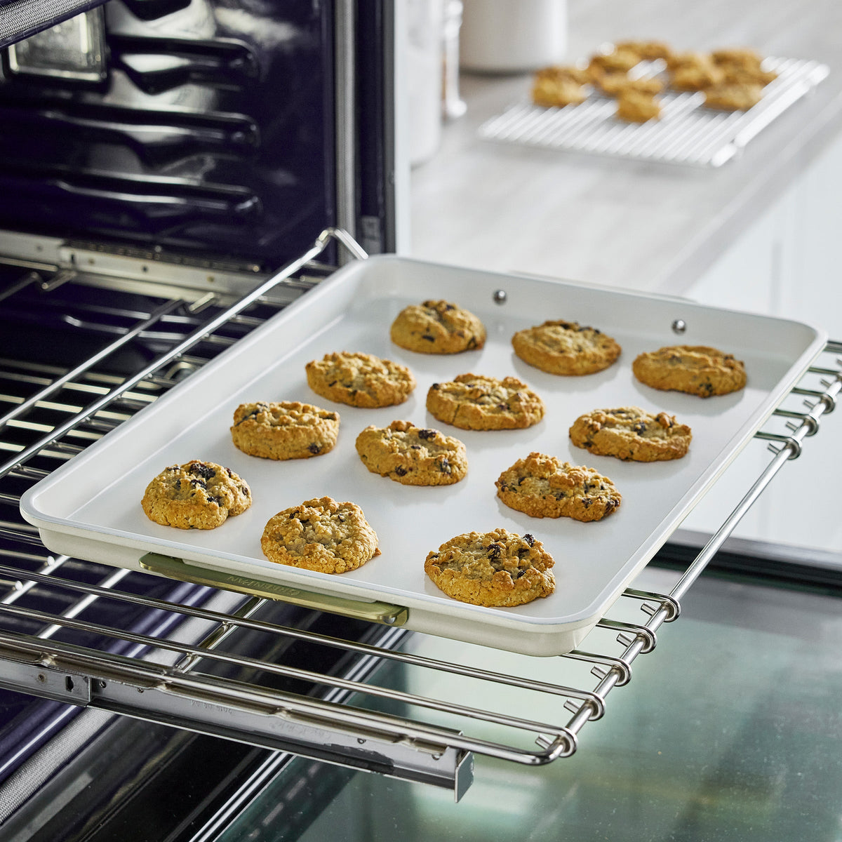Baking Sheet, Reserve 13" x 18" Half Pan Cream for Sheet Pan Meals, Pastries and Home Baking image 4