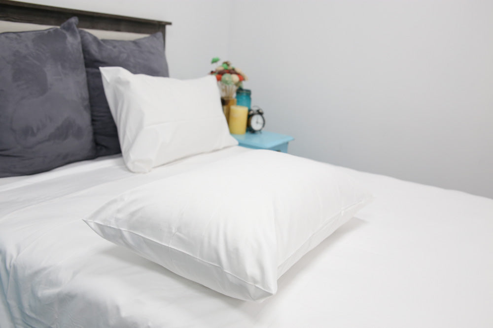 Bed Sheet Set, Hotel Wrinkle Resistant Cotton Blend, Breathable Construction for Everyday Bedroom Comfort and Guest Rooms, 5 Size Options image 4