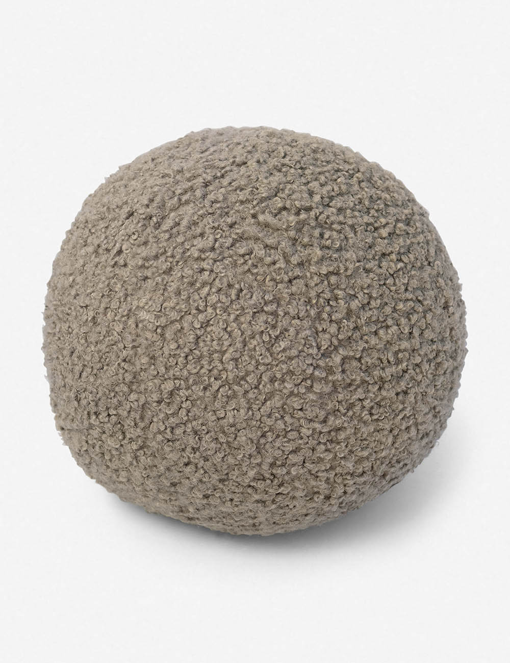 Bed Pillow, Bouclé Ball for Sleeping, Reading and Bedroom Comfort, 2 Color Options, Designed for Everyday Sleep and Guest Room Bedding image 4