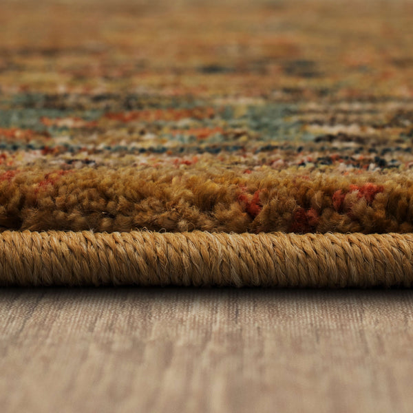 Area Rug, Spice Market Myanmar Tobacco for Living Rooms, Bedrooms and Entryways, 5 Size Options image 4