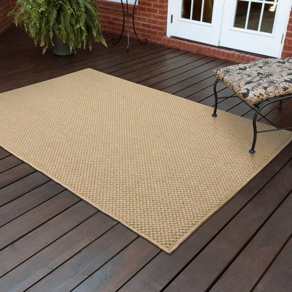 Area Rug, Karavia 2160X Sand sand for Living Rooms, Bedrooms and Entryways, 9 Size Options image 4