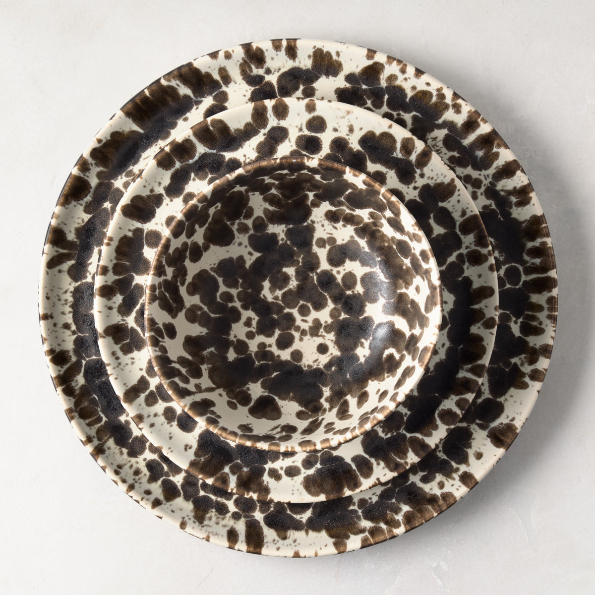 Dinnerware, Nuno Splatter Stoneware Individual Bowl, Dishwasher-Safe Care for Family Dining, Serving and Entertaining image 4