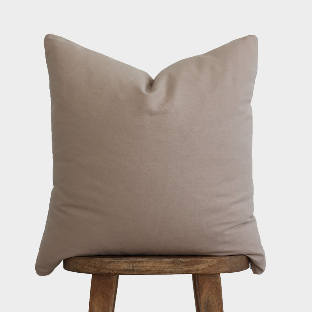 Decorative Pillow Cover, Tan Basics 18" 22" 26" 12x20", Machine-Washable Care for Sofas, Beds and Living Room Accents, 2 Size Options image 4