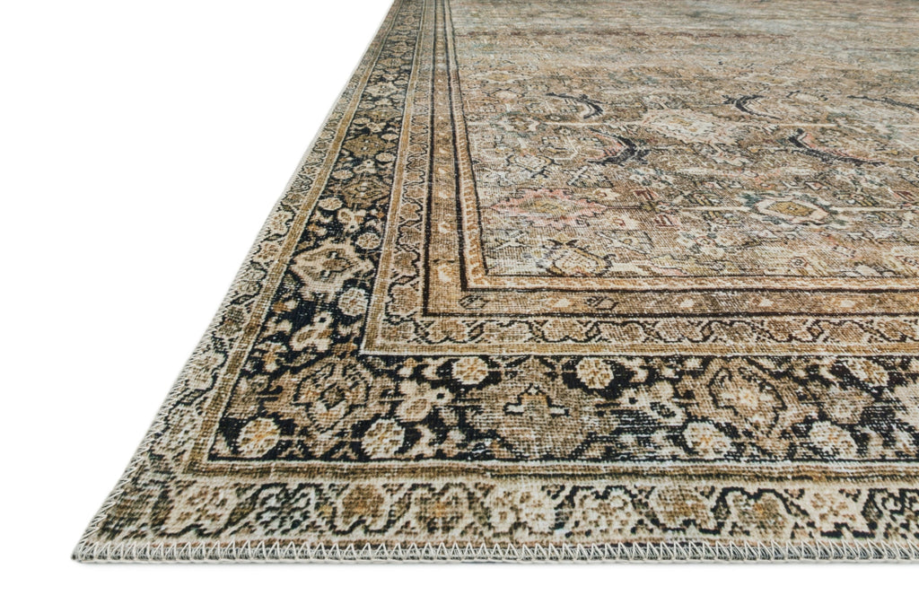 Area Rug, Layla LAY 03 Olive Charcoal for Hallways, Dining Spaces and Home Decor, 11 Size Options image 4