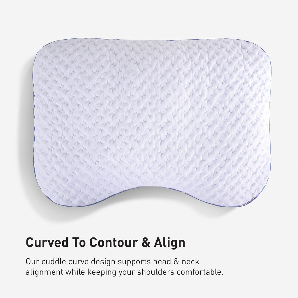 Bed Pillow, Balance Cuddle Curve Performance for Everyday Sleep and Guest Room Bedding, 4 Size Options image 4