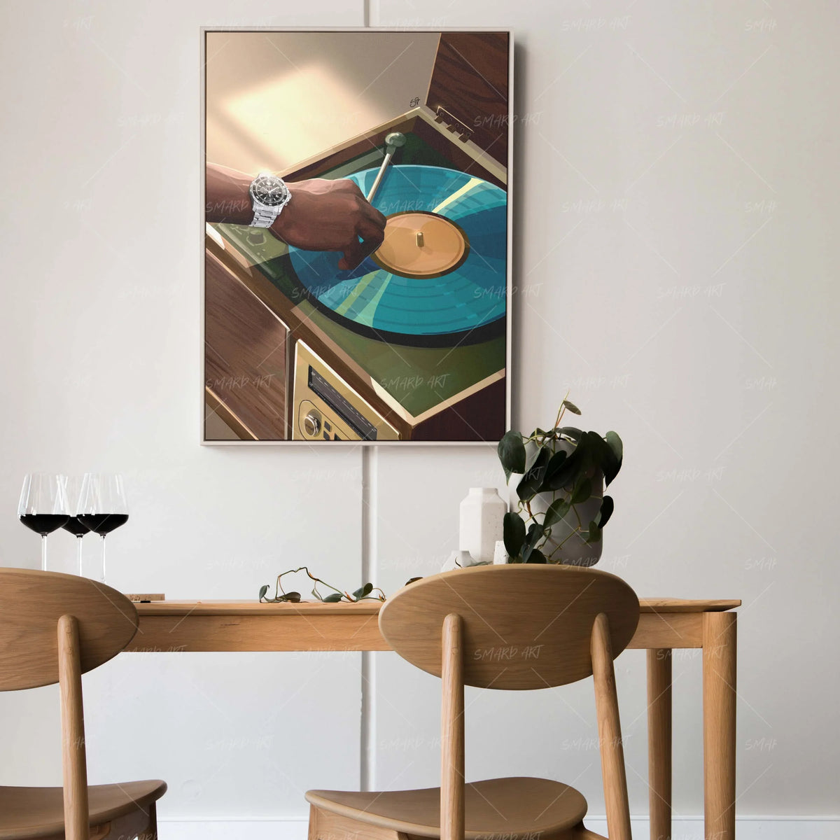 Wall Art Print, Playback for Living Rooms, Bedrooms and Home Offices, 4 Size Options, Designed for Gallery Walls and Modern Room Decor image 4