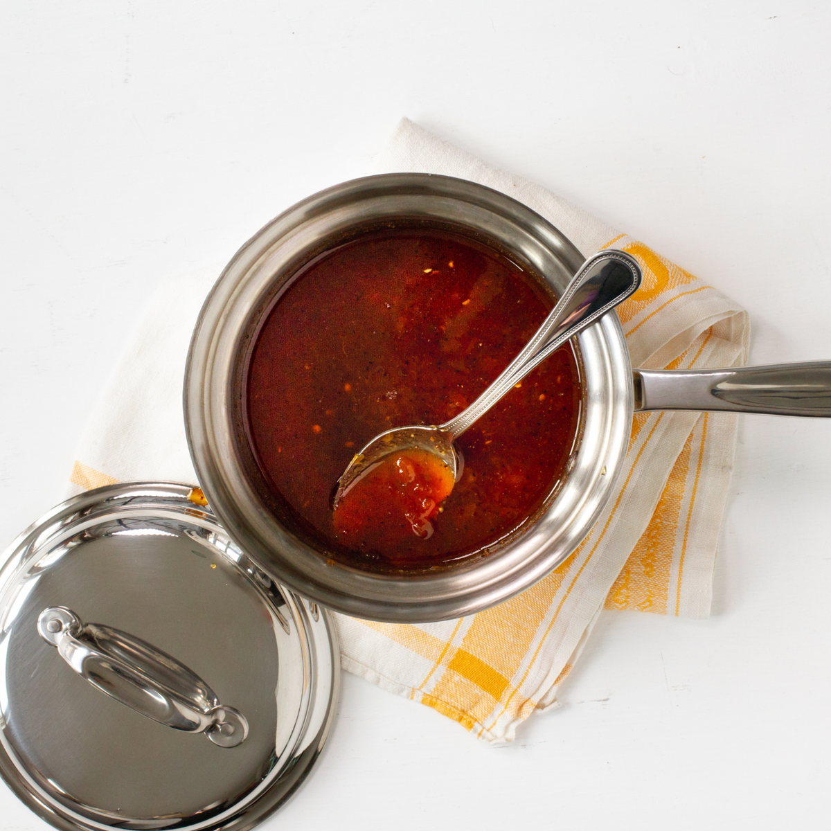 Stainless Steel Saucepan, 2 Quart with Cover, Stainless Steel Construction for Simmering, Reheating and Daily Meal Prep image 4