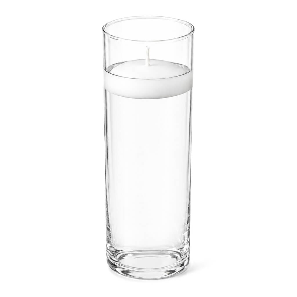 Glass Cylinder Vase Set, 3.25"x10.5" 12 Pack, Hand-Blown Glass for Floral Arrangements and Home Table Displays image 4