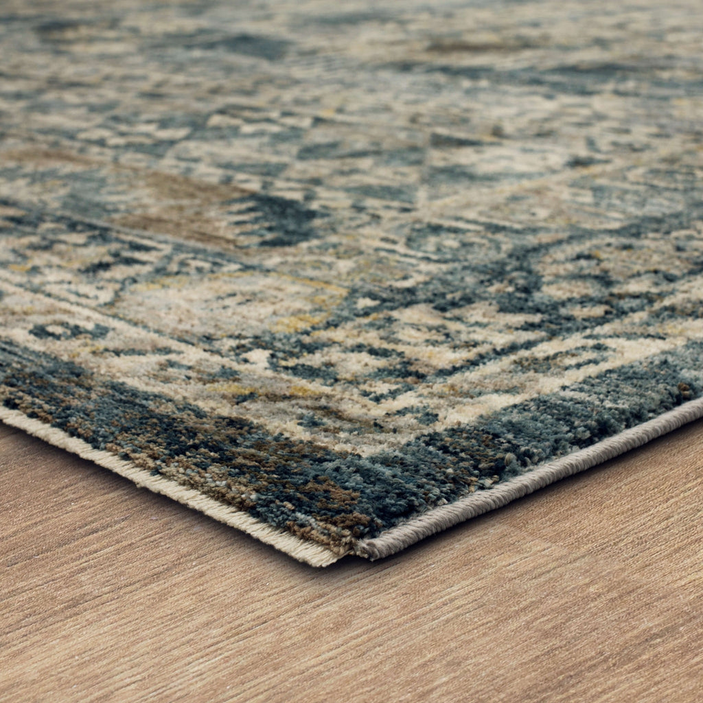 Area Rug, Marash Karamar Blue for Hallways, Dining Spaces and Home Decor, 7 Size Options, Designed for Living Rooms, Bedrooms and Entryways image 4
