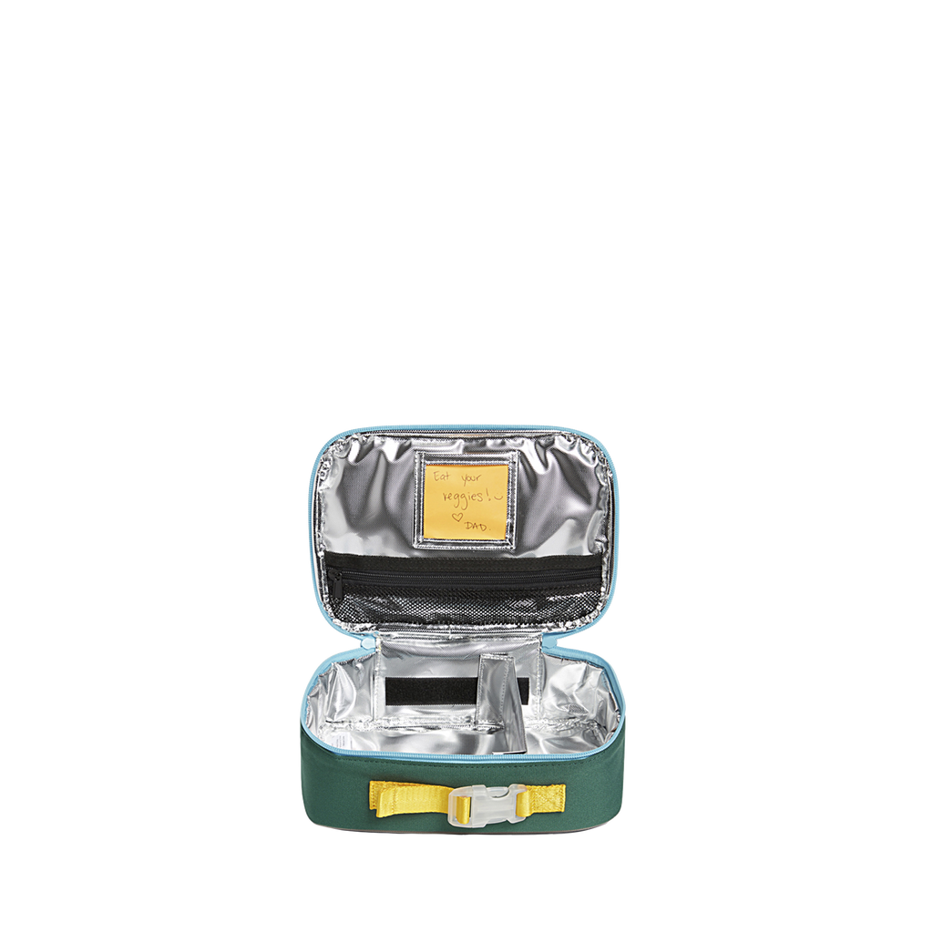 Insulated Lunch Box, Rodgers, Gradient Checkerboard, Detachable Divider for Daily Lunch Packing, School Meals and Portable Food Organization image 4