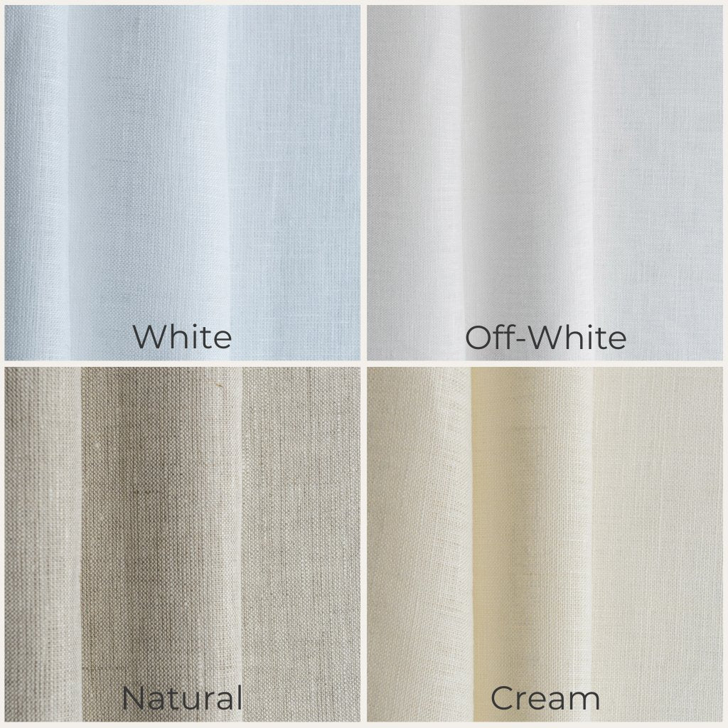 Linen Pillow Sham, Natural with Decorative Pleats Standard for Guest Rooms, Headboards and Everyday Bedroom Decor, 6 Size Options image 4