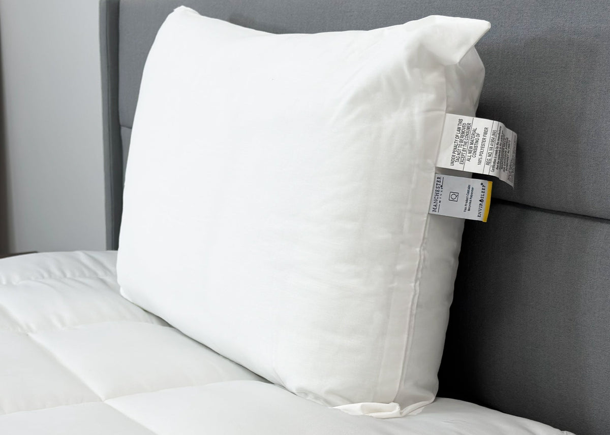 Bed Pillow, Envirosleep Dream Support, Machine-Washable Care, Hypoallergenic Comfort for Sleeping, Reading and Bedroom Comfort image 4
