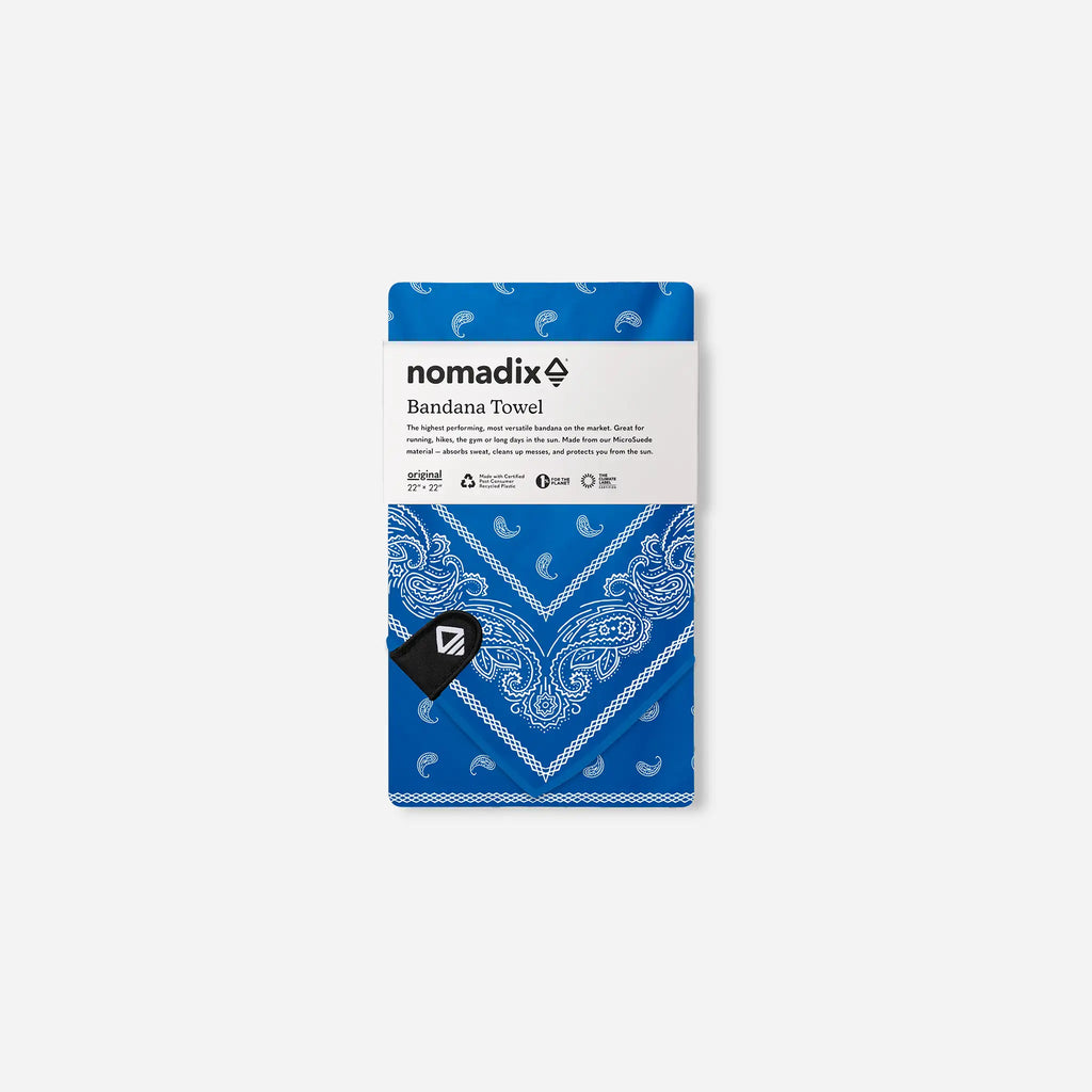 Bath Linen, Bandana Towel: Paisley Stellar Blue for Home Bathrooms and Everyday Care, Designed for Daily Bathroom Routines and Guest Baths image 4