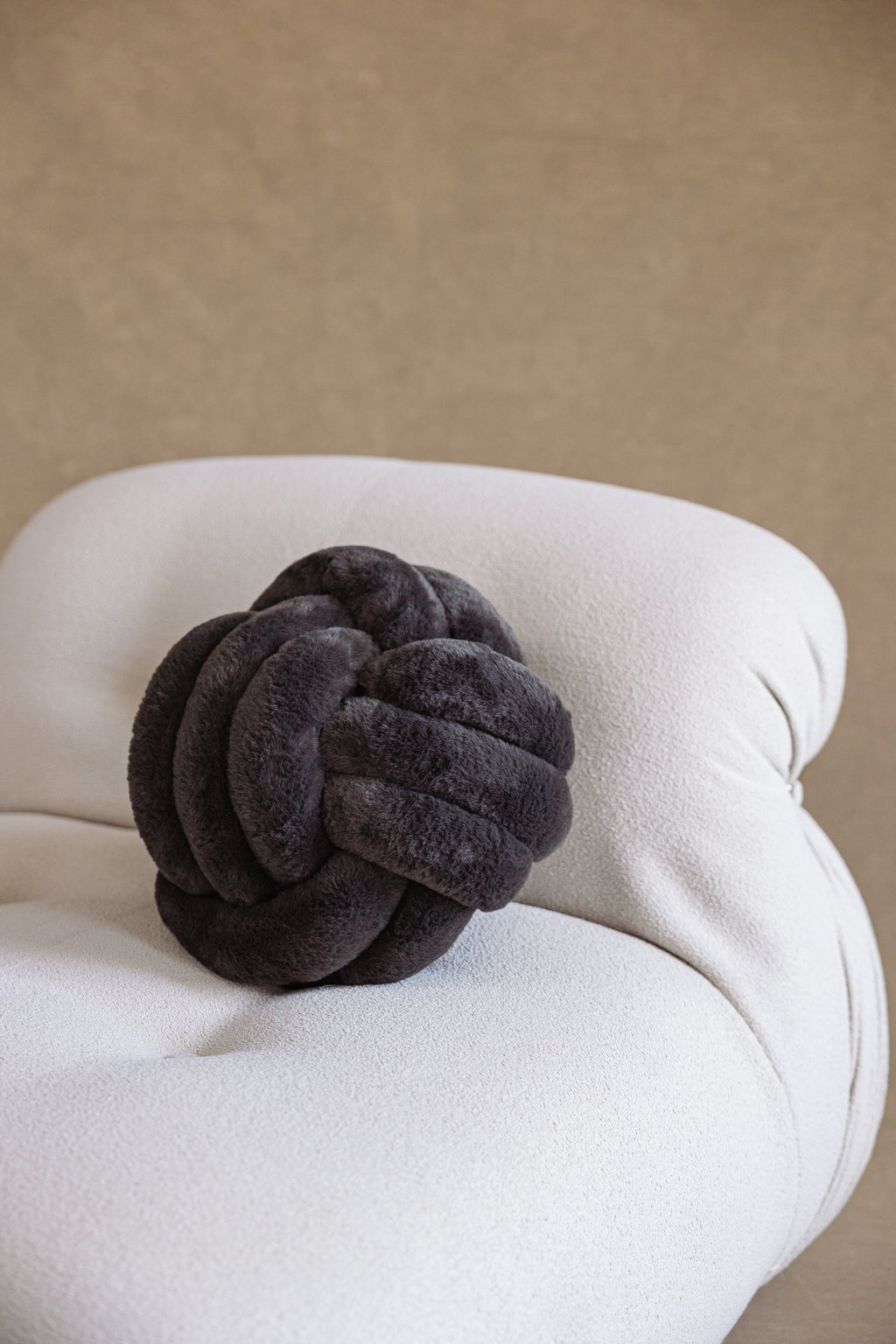 Bed Pillow, Knotty Charcoal for Sleeping, Reading and Bedroom Comfort, Designed for Everyday Sleep and Guest Room Bedding image 4