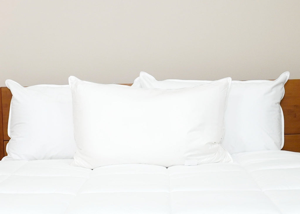 Bed Pillow, Tria Down & Featured at Many Ritz Carlton, Hypoallergenic Comfort for Sleeping, Reading and Bedroom Comfort, 4 Size Options image 4