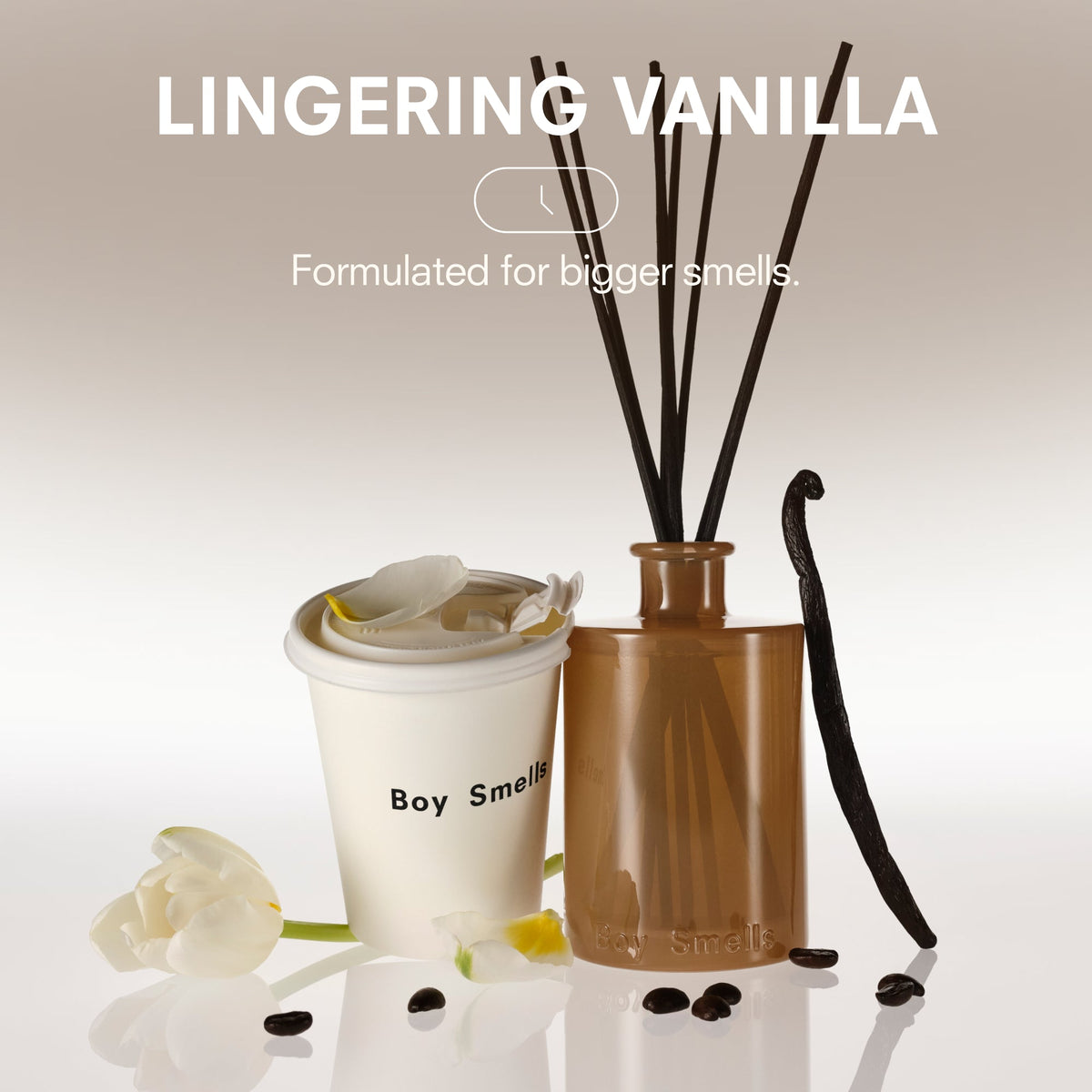 Reed Diffuser, VANILLA ERA for Entryways, Bedrooms and Continuous Home Fragrance, Designed for Everyday Home Use image 4