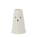 Seasonal Home Decor, Phantom Collection Ceramic White Ghost for Holiday Displays, Shelves and Festive Rooms, 3 Size Options image 4