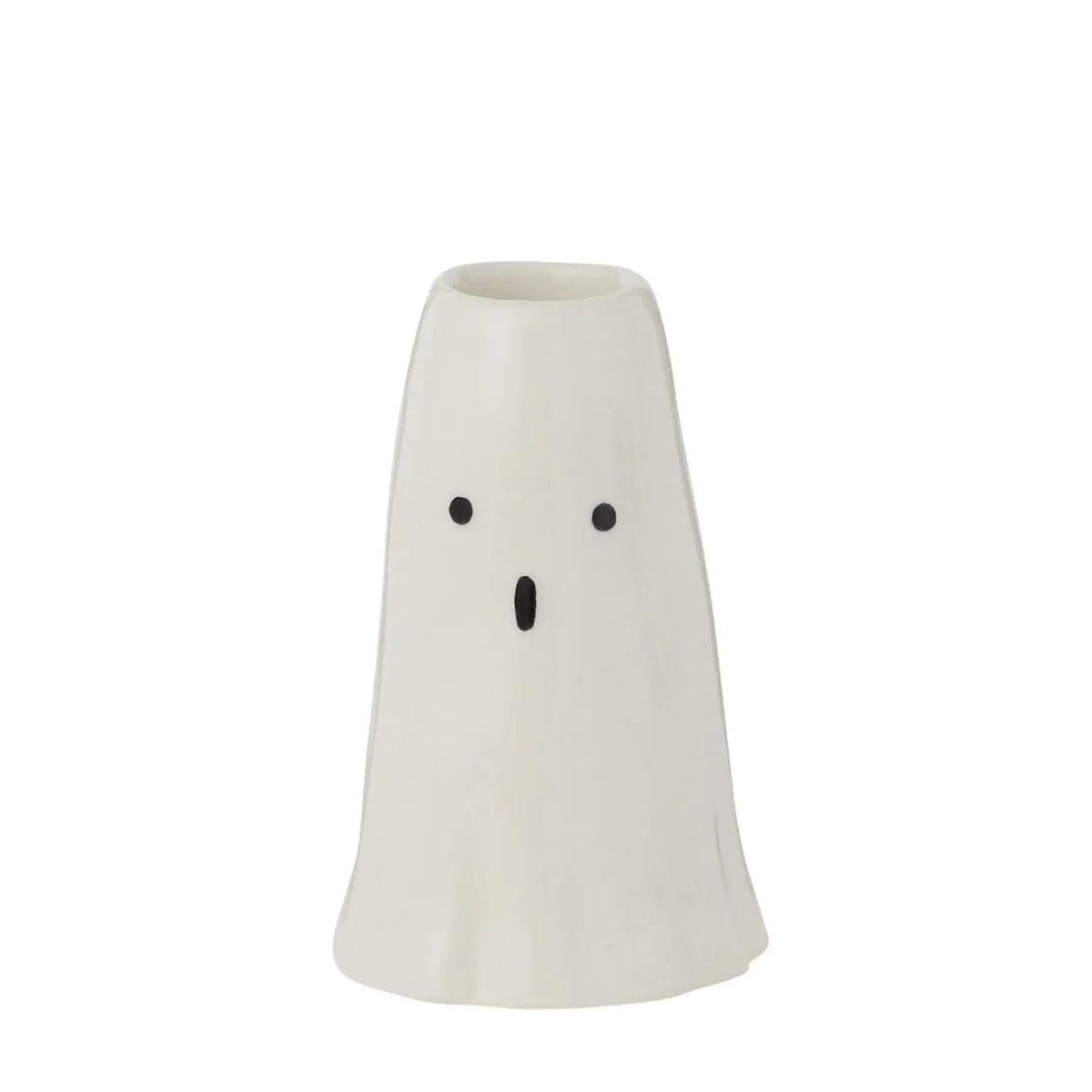 Seasonal Home Decor, Phantom Collection Ceramic White Ghost for Holiday Displays, Shelves and Festive Rooms, 3 Size Options image 4