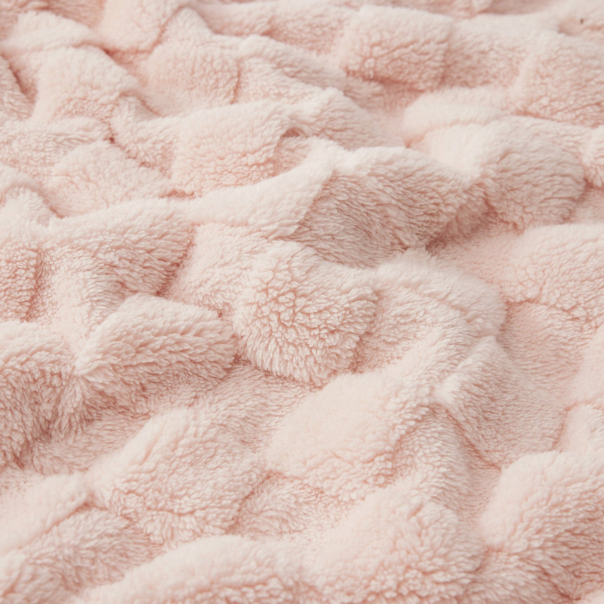 Cozy Throw Blanket, Jacquard Shaggy Sherpa for Living Rooms, Bedrooms and Everyday Lounging, 4 Sizes and 19 Colors image 4