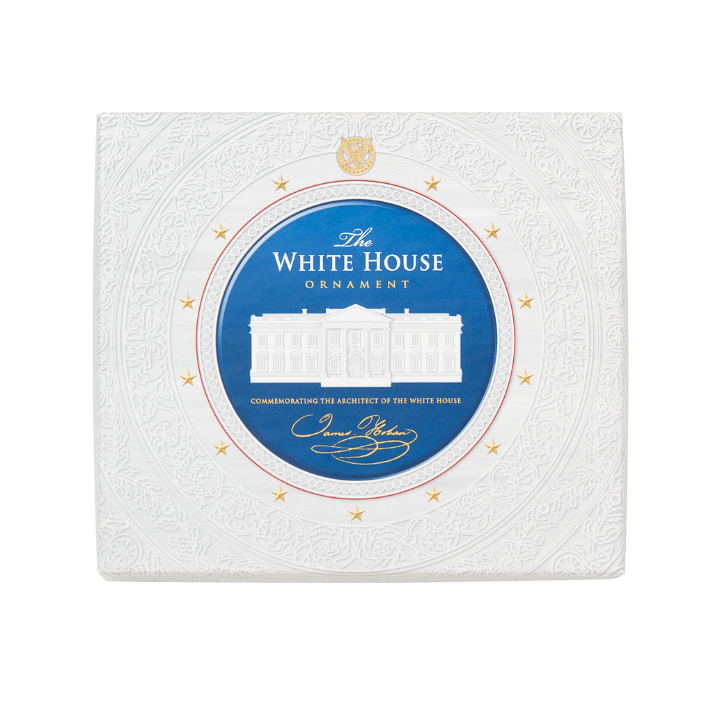 Decorative Ornament, Commemorative Honoring James Hoban, Architect for Holiday Displays, Seasonal Decorating and Decorative Home Accents image 4