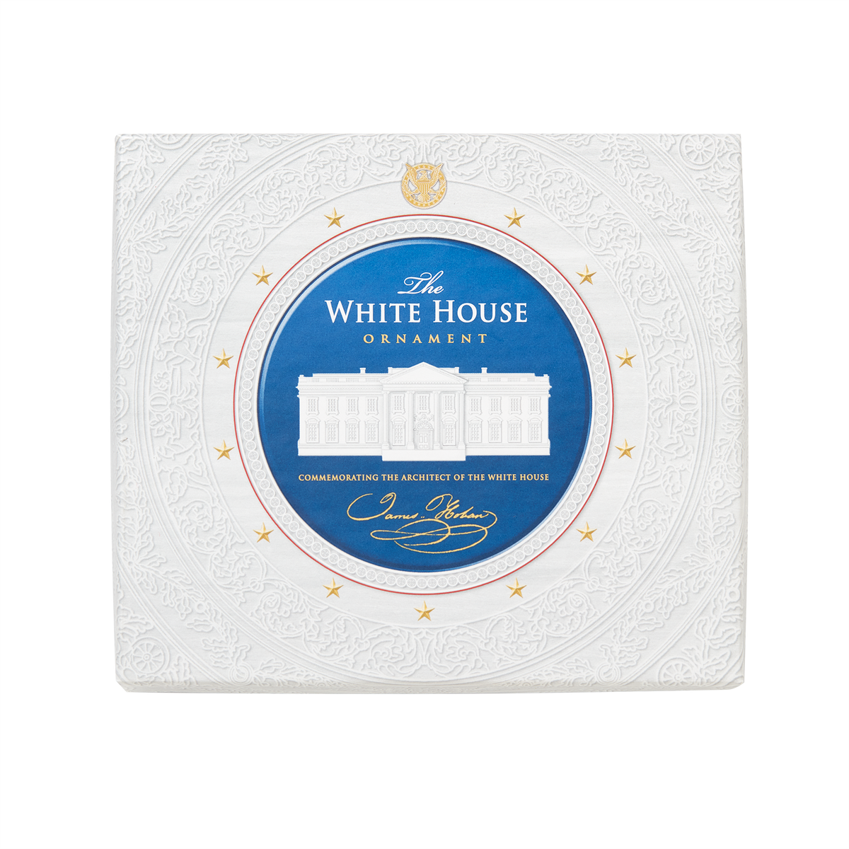 Decorative Ornament, Commemorative Honoring James Hoban, Architect for Holiday Displays, Seasonal Decorating and Decorative Home Accents image 4