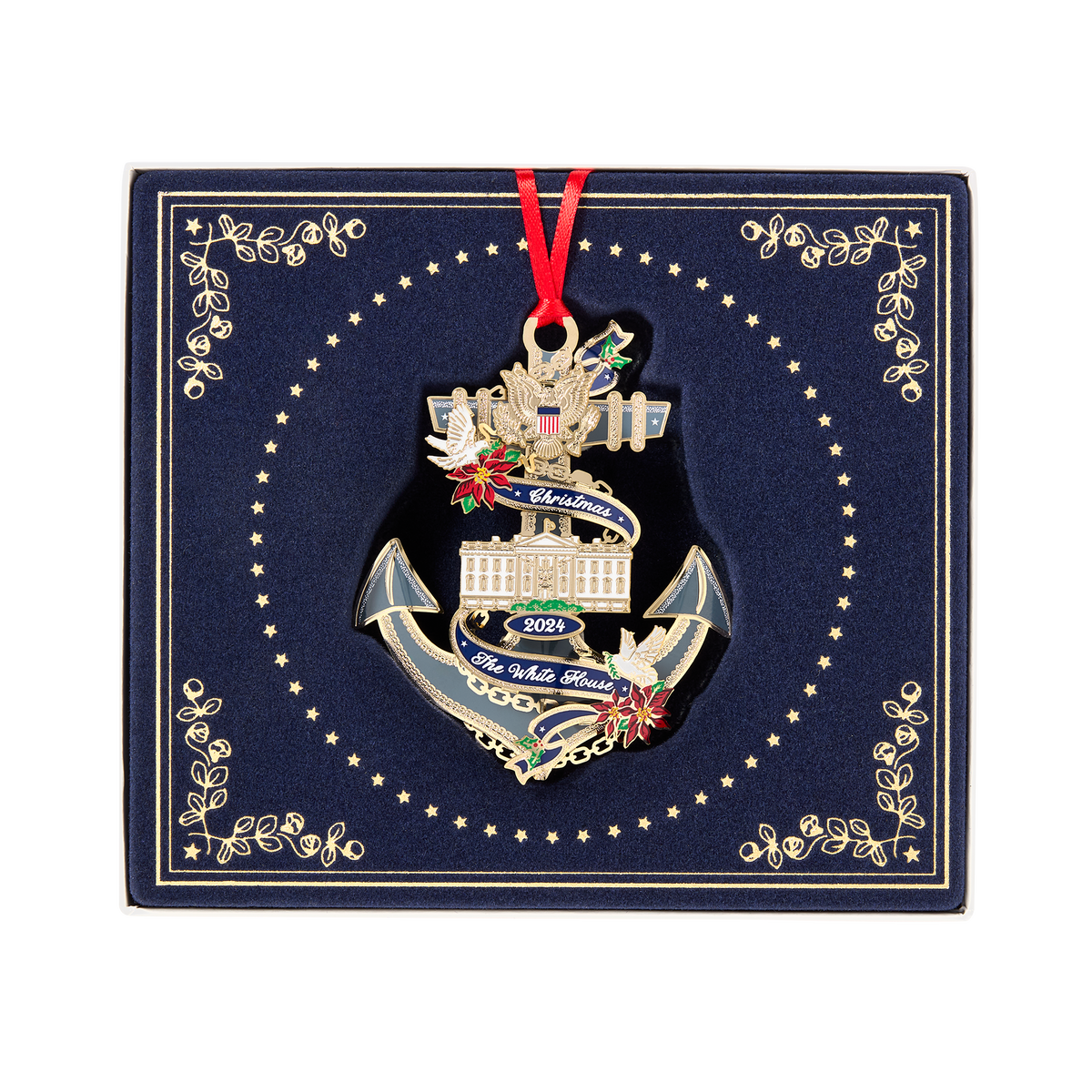 Decorative Ornament, Official 2024 Christmas for Holiday Displays, Seasonal Decorating and Decorative Home Accents image 4