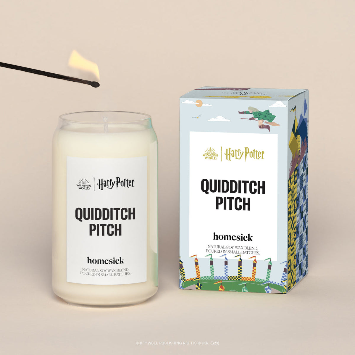 Scented Candle, Harry Potter Quidditch Pitch for Room Fragrance, Living Spaces and Relaxing Home Ambience image 4