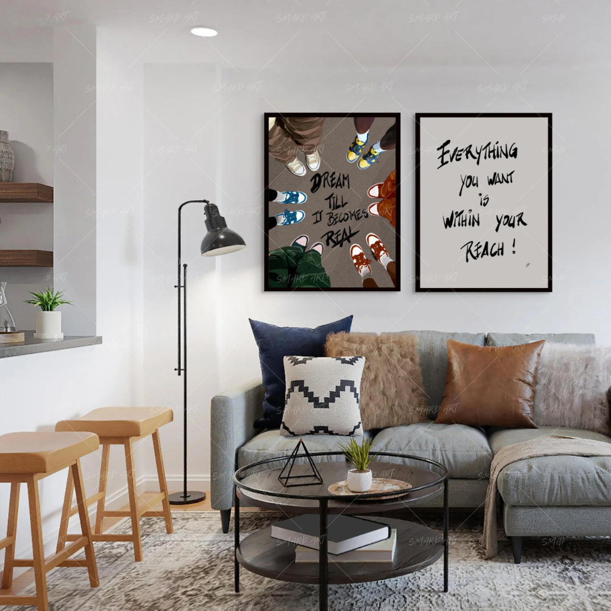 Wall Art Print, Your Reach for Living Rooms, Bedrooms and Home Offices, 4 Size Options, Designed for Gallery Walls and Modern Room Decor image 4