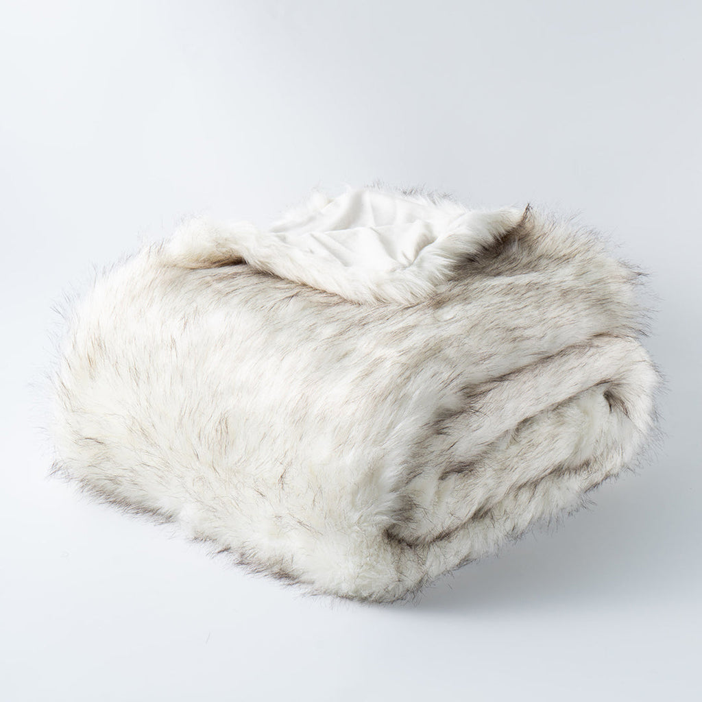 Cozy Throw Blanket, Faux Fox Fur for Living Rooms, Bedrooms and Everyday Lounging, 2 Size Options image 4