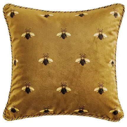 Bed Pillow, French Bee for Everyday Sleep and Guest Room Bedding, Designed for Sleeping, Reading and Bedroom Comfort image 4