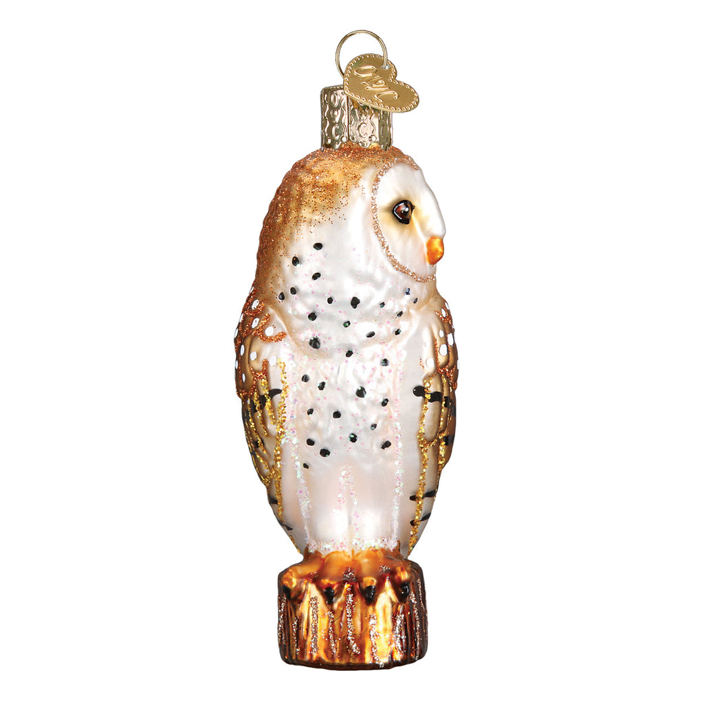 Decorative Ornament, Barn Owl for Holiday Displays, Seasonal Decorating and Decorative Home Accents image 4