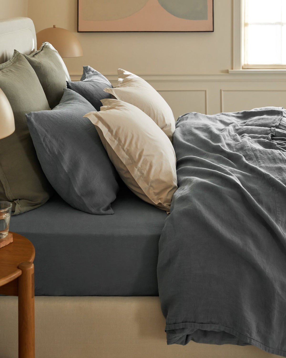 Pillowcase Set, Linen (Dusk) for Everyday Bedding and Bedroom Refreshes, 2 Size Options, Designed for Guest Rooms and Daily Bedroom Comfort image 4