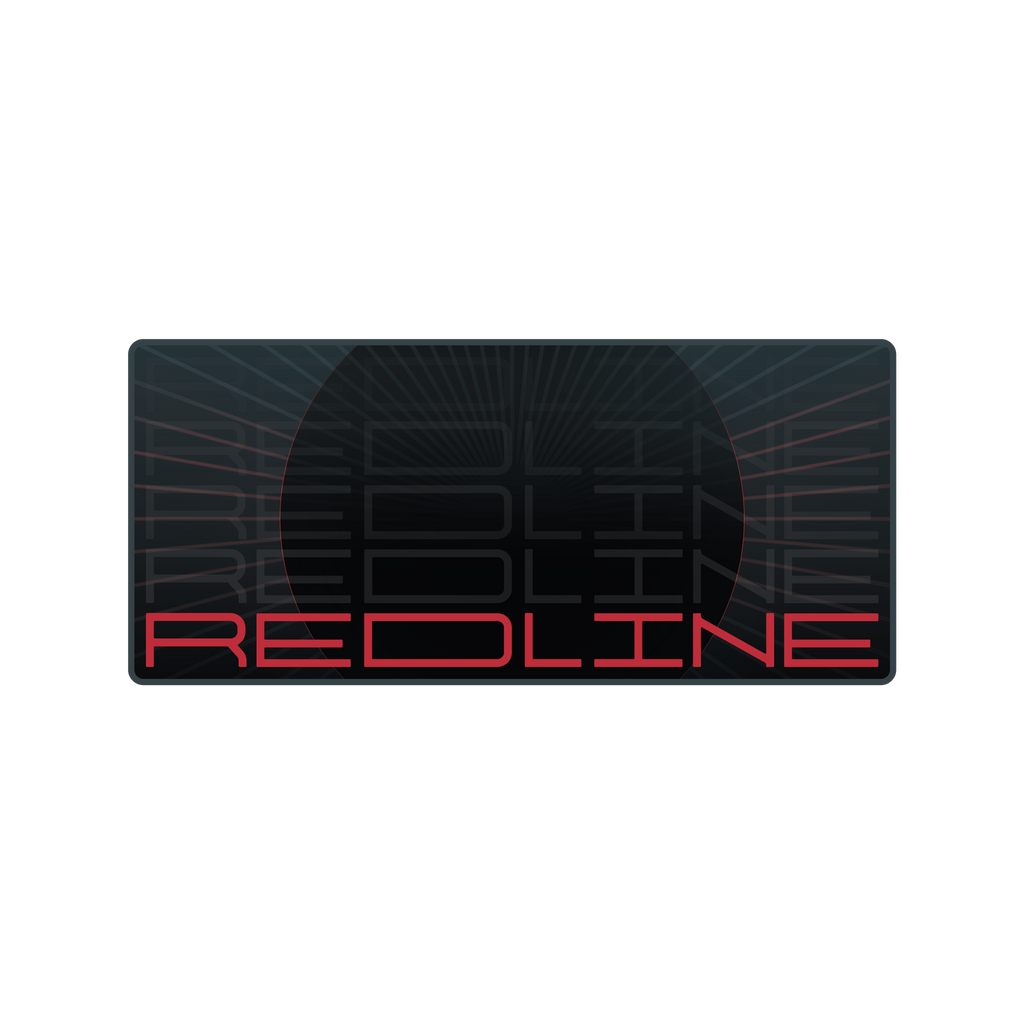 Desk Mat, Redline Deskpad for Workspaces, Desks and Everyday Productivity, 2 Design Options image 4