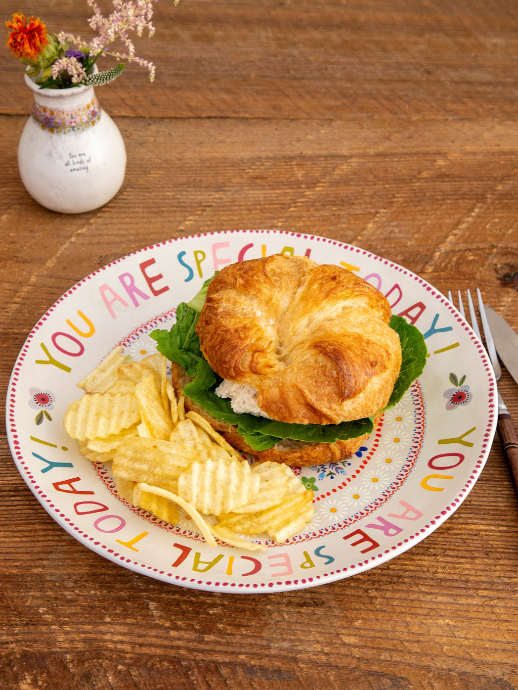 Dinnerware, Special Celebration Plate You Are Special for Family Dining, Serving and Entertaining image 4