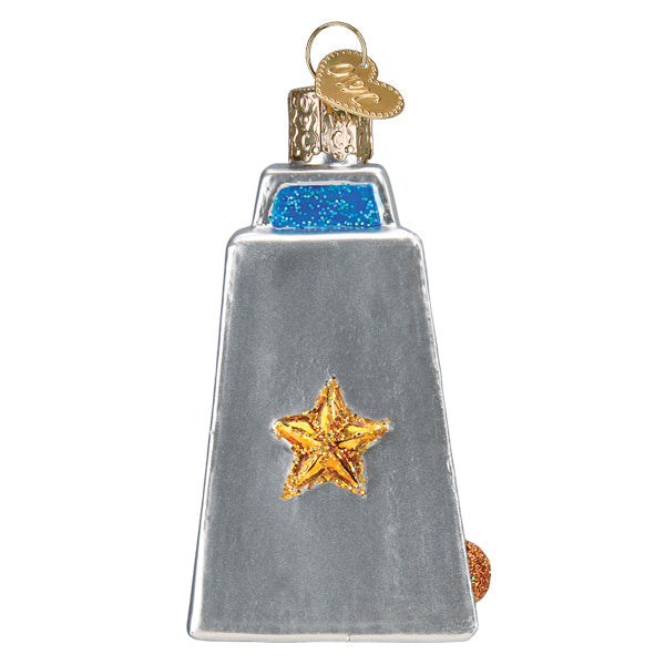 Seasonal Home Decor, Cowbell Ornament for Holiday Displays, Shelves and Festive Rooms, Designed for Mantels, Tables and Seasonal Decorating image 4