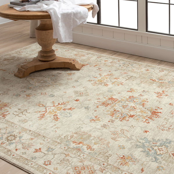 Area Rug, Adalia Tunceli Cream for Hallways, Dining Spaces and Home Decor, 7 Size Options, Designed for Living Rooms, Bedrooms and Entryways image 4
