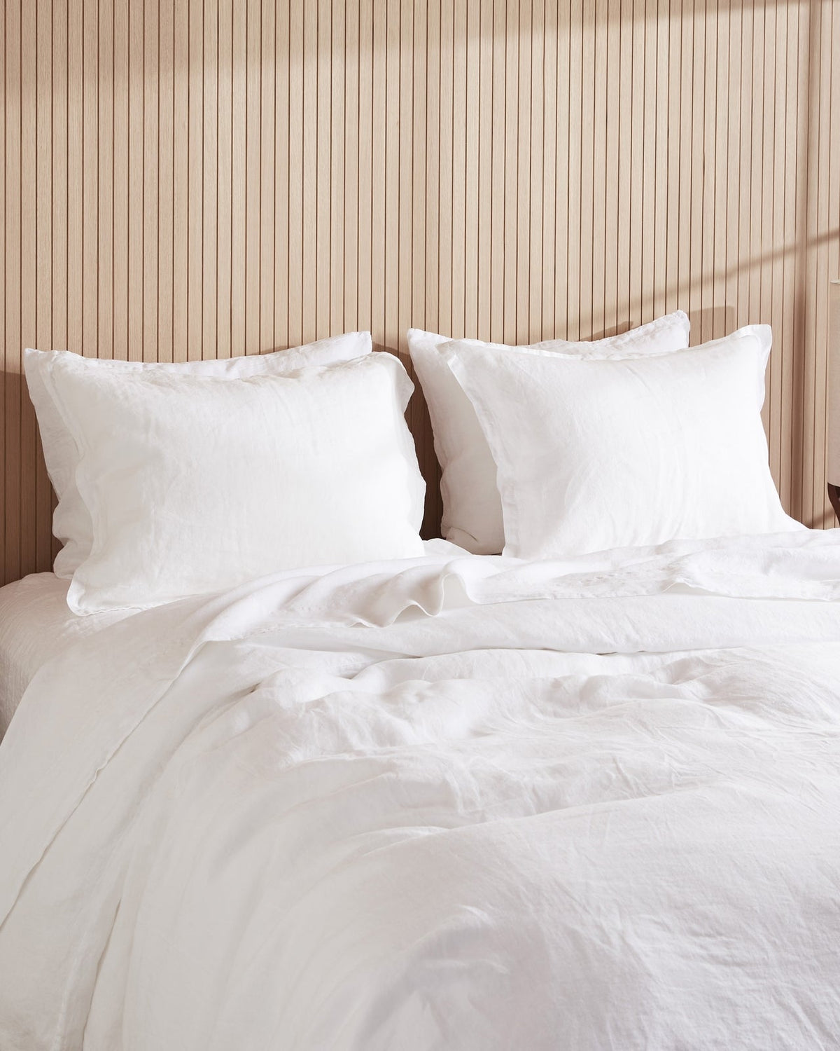 Pillowcase Set, Linen (White) for Guest Rooms and Daily Bedroom Comfort, 2 Size Options, Designed for Everyday Bedding and Bedroom Refreshes image 4